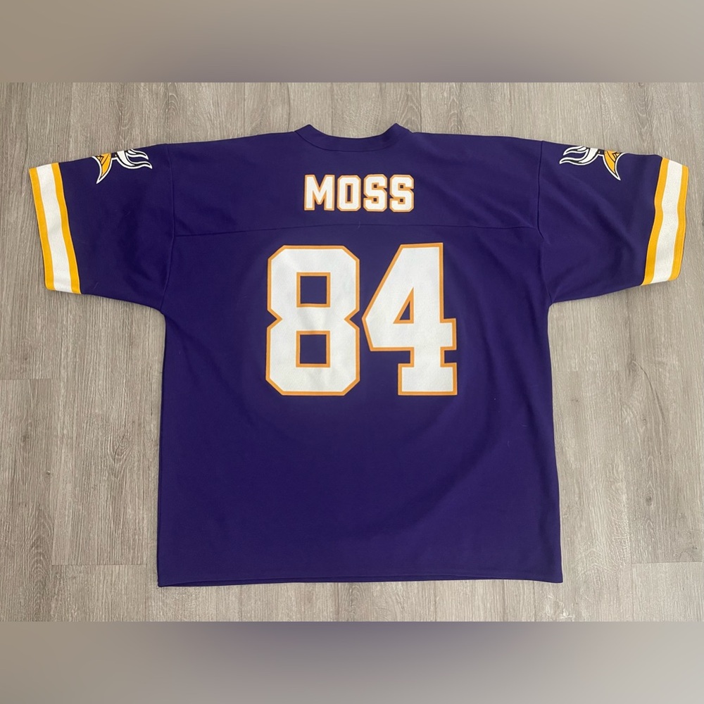 Vintage 90s Minnesota Vikings Randy Moss Jersey Men’s Size XL  Logo Athletics